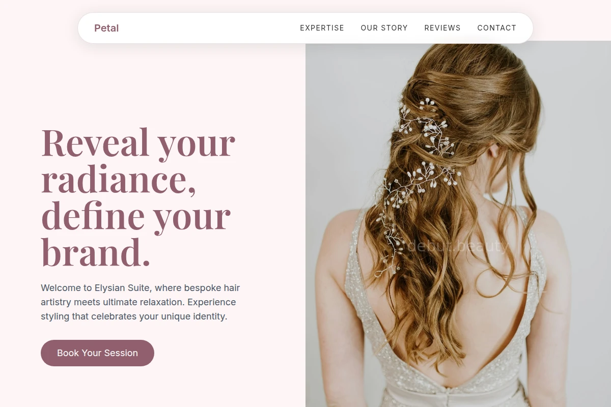 Petal Hair Styling