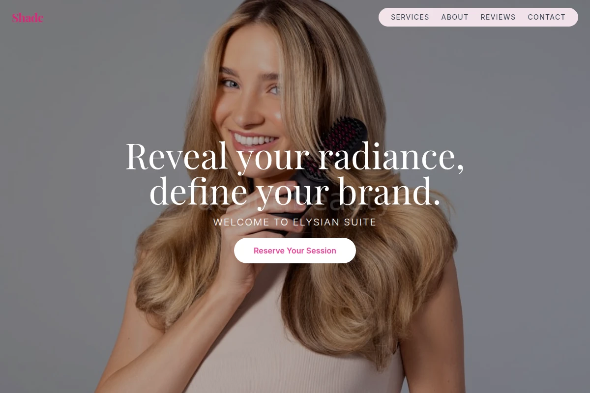 Shade Hair Styling