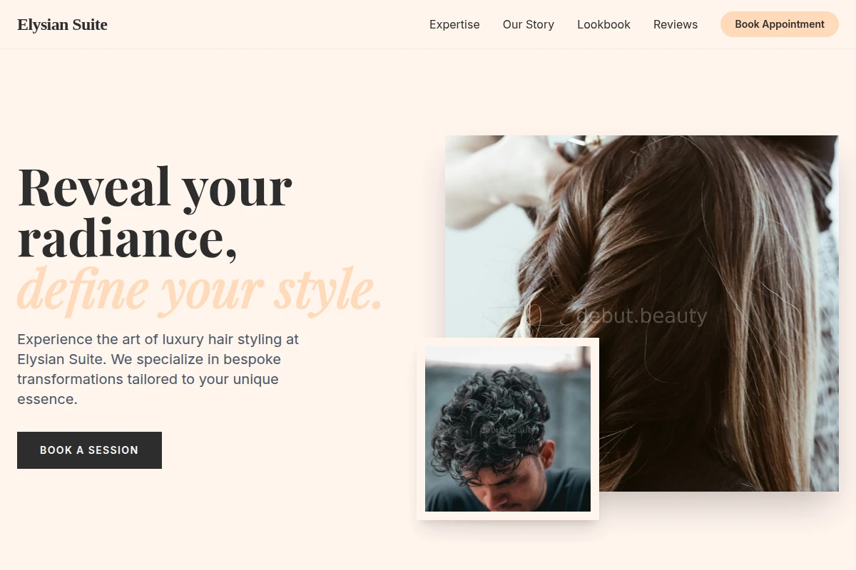 Satin Hair Styling