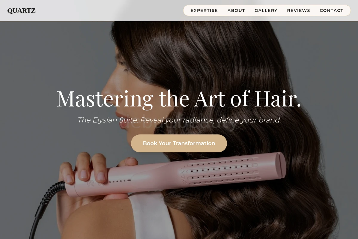 Quartz Hair Styling