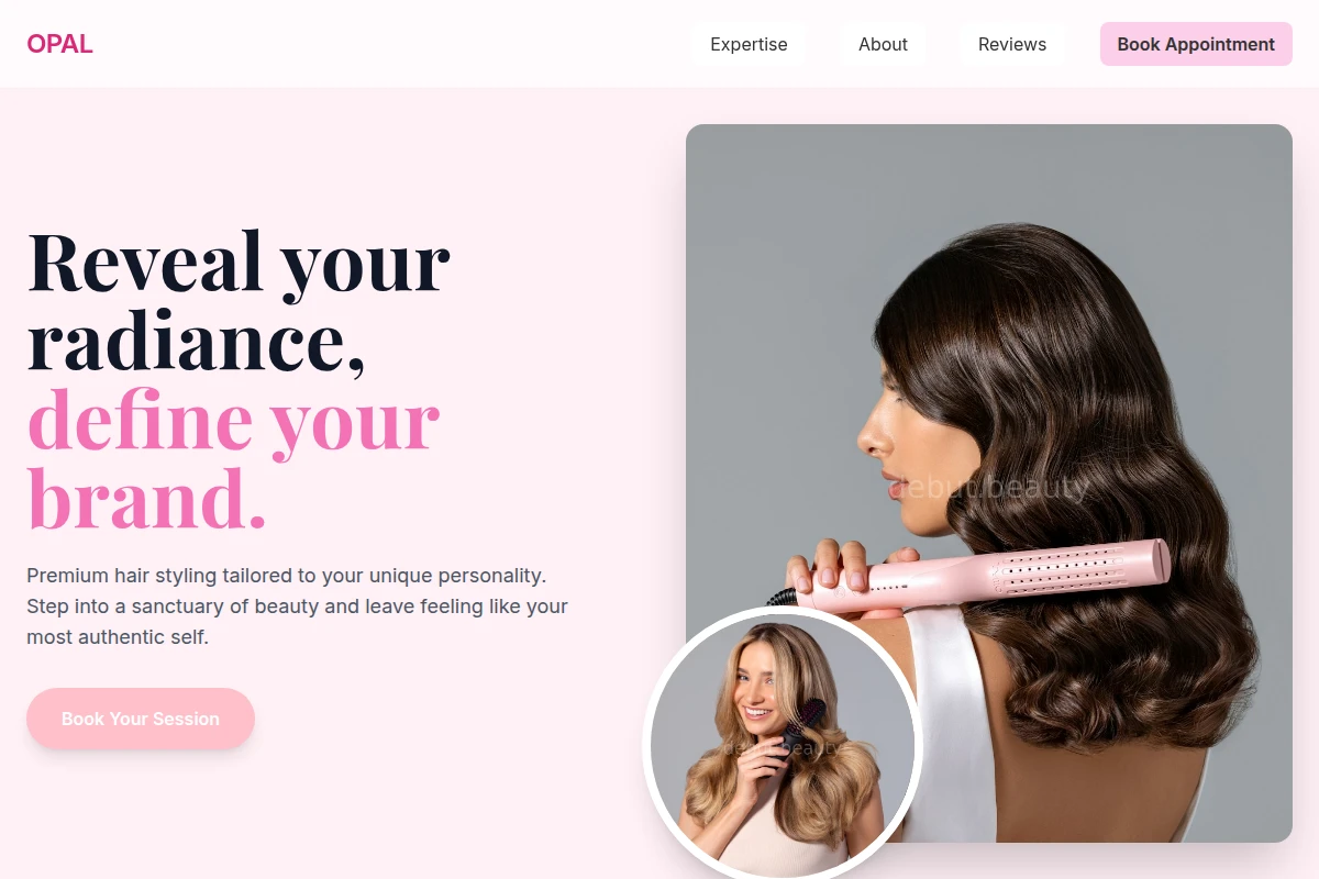 Opal Hair Styling
