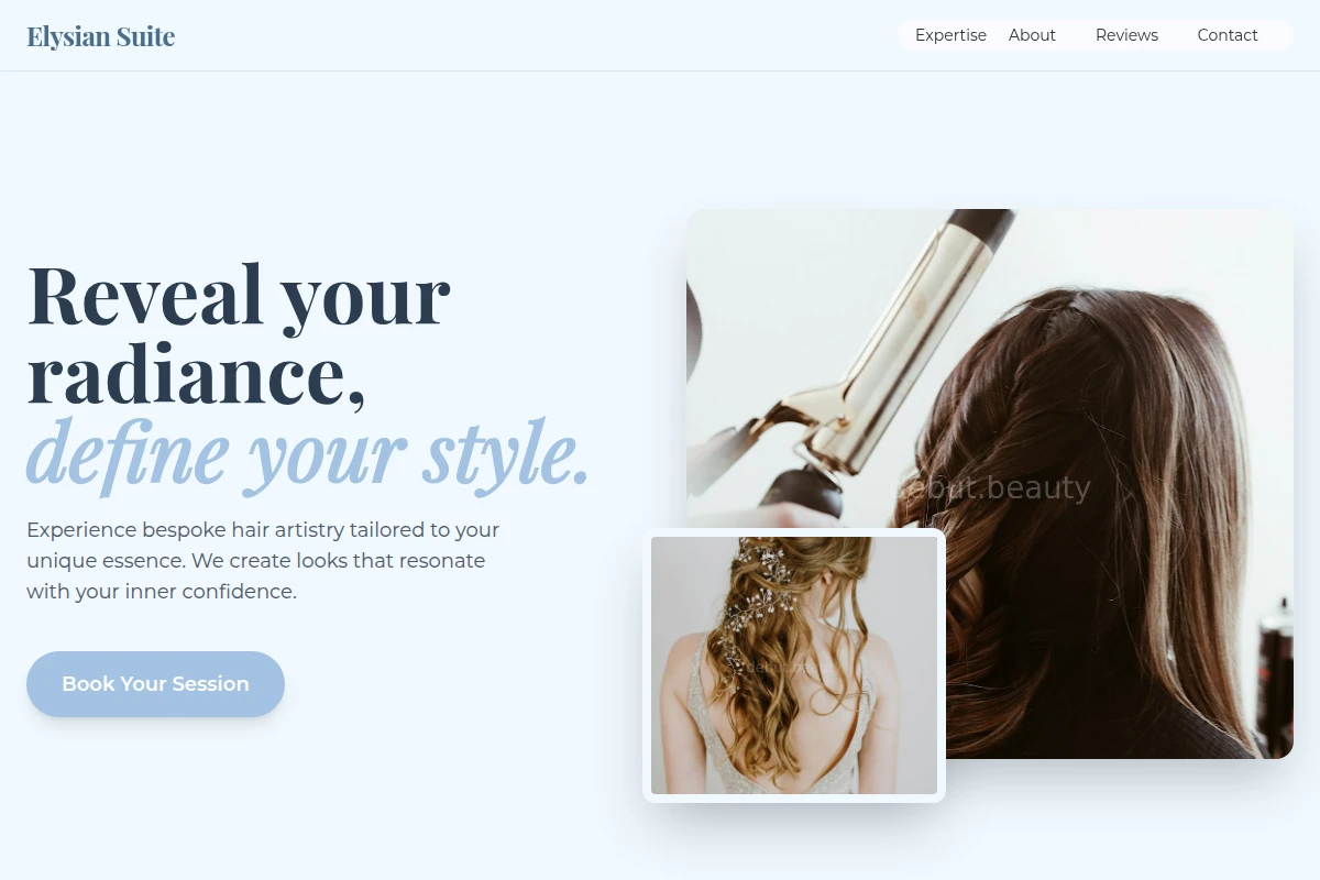 Glow Hair Styling
