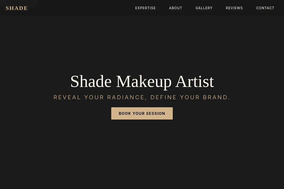 Shade Makeup Artist